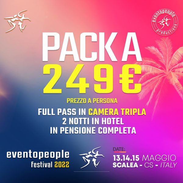 Pack A | 3 Full Pass In Camera Tripla