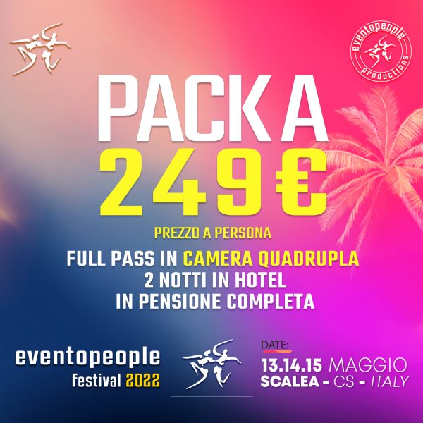 Pack A | 4 Full Pass In Camera Quadrupla