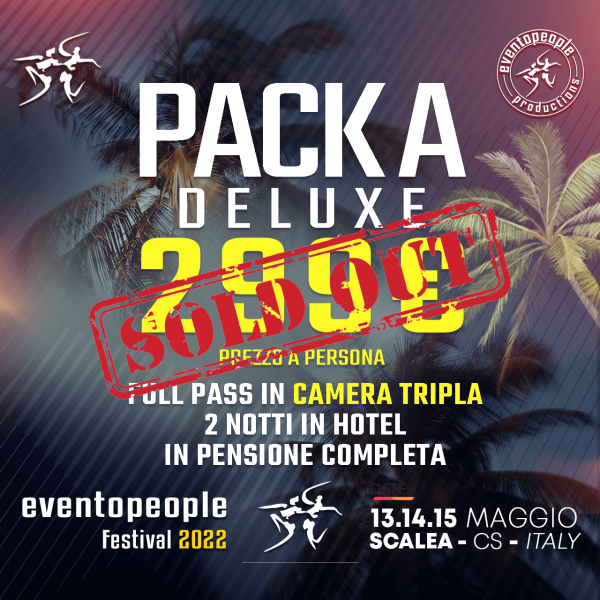 Pack A Deluxe | 3 Full Pass In Camera Tripla