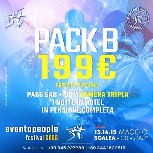 Pack B | 3 Full Pass In Camera Tripla c/o Parco dei Principi