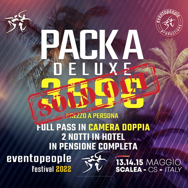 Pack A Deluxe | 2 Full Pass In Camera Doppia