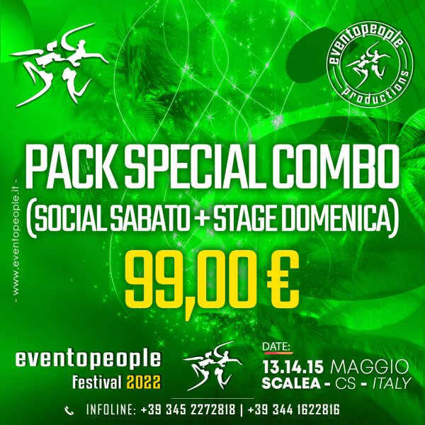 Pack Sabato Sera + Stage Domenica